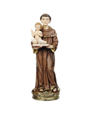 IMAGEM SANTO ANTÔNIO BARROCO 20CM DE ALTURA