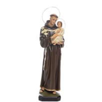IMAGEM SANTO ANTÔNIO DE 60CM DE ALTURA C/ OLHOS DE VIDRO