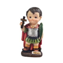 IMAGEM SANTO EXPEDITO 10CM DE ALTURA INFANTIL