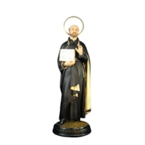 IMAGEM SANTO INÁCIO DE LOYOLA 40CM DE ALTURA