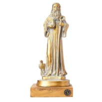 IMAGEM SÃO BENTO 20CM BRONZE