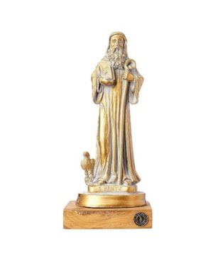 IMAGEM SÃO BENTO 20CM BRONZE