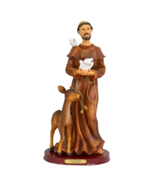 IMAGEM SÃO FRANCISCO DE ASSIS 40CM DE ALTURA