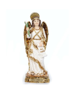 IMAGEM SÃO GABRIEL ARCANJO BARROCO 20CM DE ALTURA