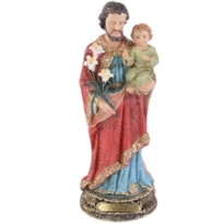 IMAGEM SÃO JOSÉ 20CM DE ALTURA BARROCO