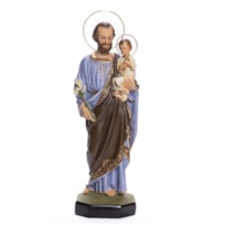 IMAGEM SÃO JOSÉ 43CM DE ALTURA C/ OLHOS DE VIDRO