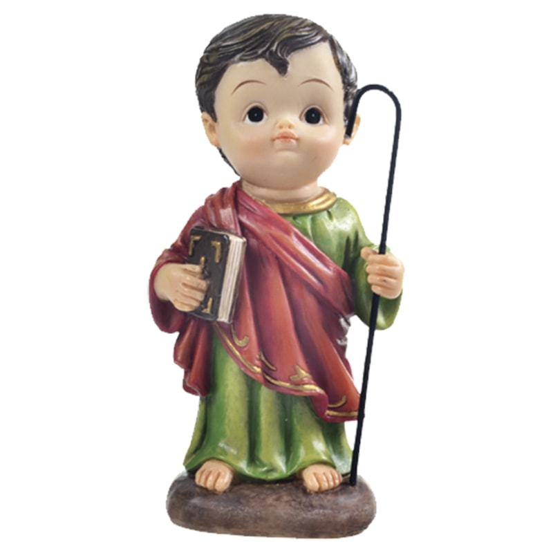 IMAGEM SÃO JUDAS TADEU 10CM DE ALTURA INFANTIL