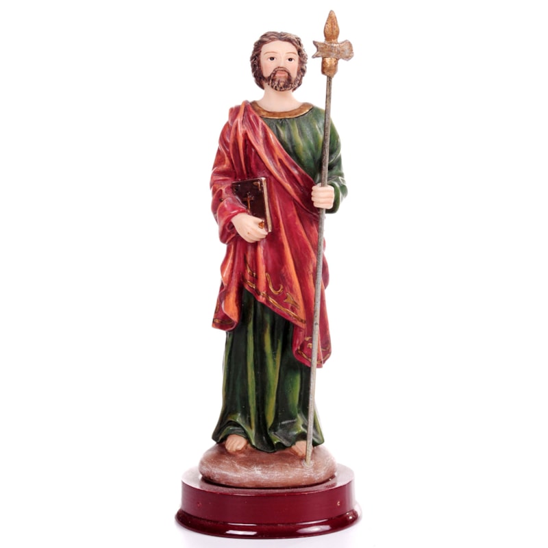 IMAGEM SÃO JUDAS TADEU 14CM DE ALTURA