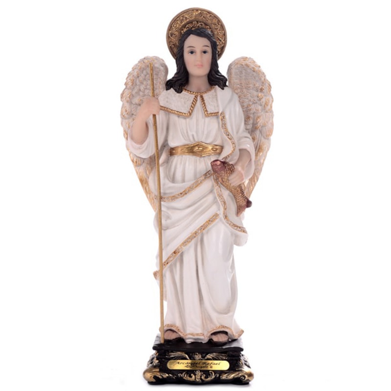 IMAGEM SÃO RAFAEL ARCANJO 20CM DE ALTURA