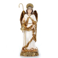 IMAGEM SÃO RAFAEL ARCANJO BARROCO 20CM DE ALTURA
