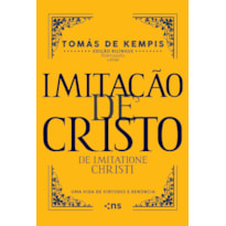 IMITAÇÃO DE CRISTO - EDIÇÃO BILINGUE LATIM E PORTUGUÊS