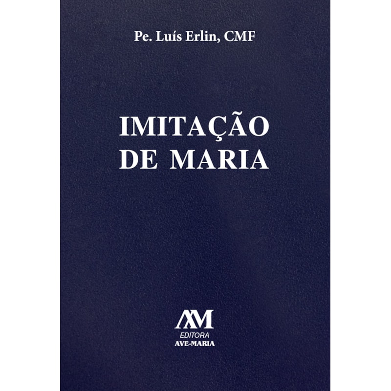 IMITAÇÃO DE MARIA - CAPA PLÁSTICA
