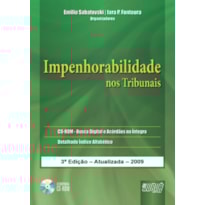 IMPENHORABILIDADE NOS TRIBUNAIS