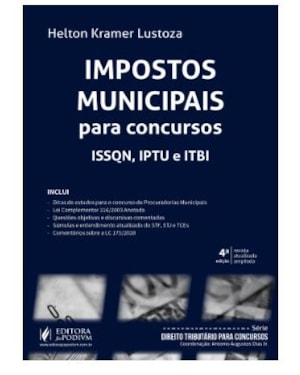 IMPOSTOS MUNICIPAIS PARA CONCURSOS - ISSQN, IPTU E ITBI (2022)