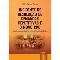 INCIDENTE DE RESOLUÇÃO DE DEMANDAS REPETITIVAS E O NOVO CPC - DAS INADEQUAÇÕES ÀS INCONSTITUCIONALIDADES