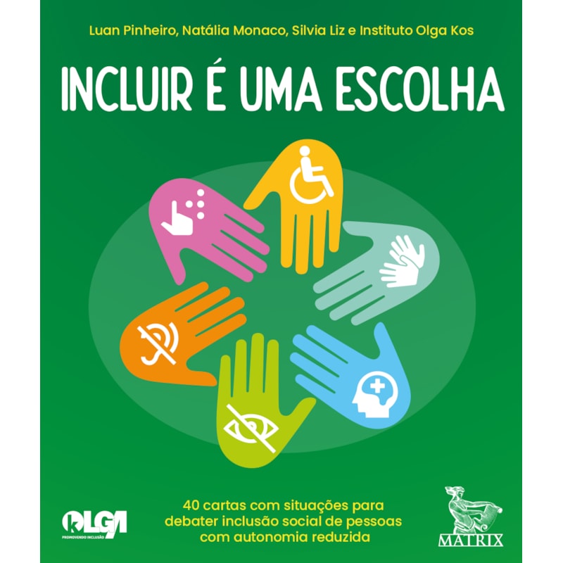 INCLUIR É UMA ESCOLHA: 40 CARTAS COM SITUAÇÕES PARA DEBATER INCLUSÃO SOCIAL DE PESSOAS COM AUTONOMIA REDUZIDA