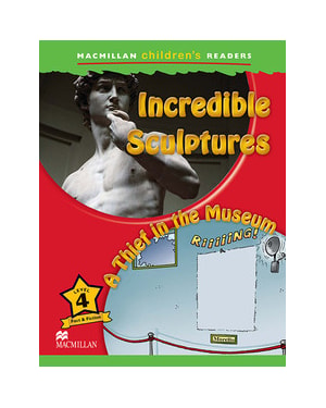 Incredible sculptures/a thief in the museum