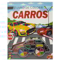 INCRÍVEIS VEÍCULOS - LIVRO DE COLORIR: CARROS