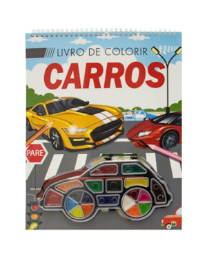 INCRÍVEIS VEÍCULOS - LIVRO DE COLORIR: CARROS