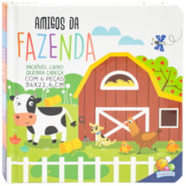 INCRÍVEL LIVRO QUEBRA-CABEÇA: AMIGOS DA FAZENDA