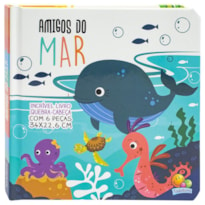 INCRÍVEL LIVRO QUEBRA-CABEÇA: AMIGOS DO MAR