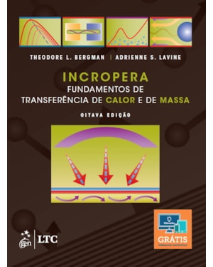 INCROPERA - FUNDAMENTOS DE TRANSFERÊNCIA DE CALOR E DE MASSA