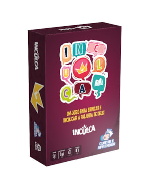 INCULCA - JOGO DE CARTAS + LIVRETO