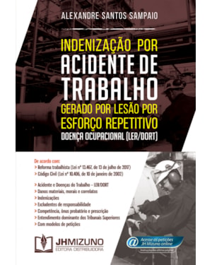 INDENIZAÇÃO POR ACIDENTE DE TRABALHO GERADO POR LESÃO POR ESFORÇO REPETITIVO - DOENÇA OCUPACIONAL (LER/DORT)