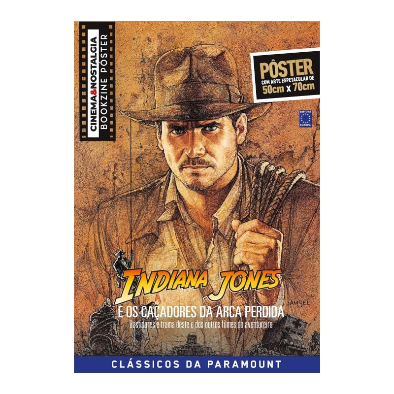 INDIANA JONES E OS CAÇADORES DA ARCA PERDIDA - SUPERPÔSTER CINEMA E NOSTALGIA