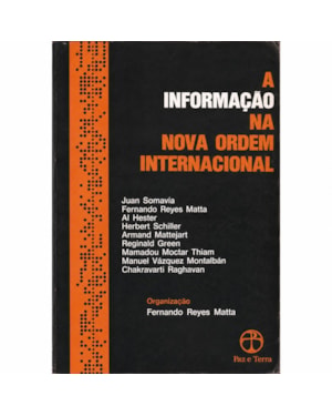 INFORMACAO NA NOVA ORDEM INTERNACIONAL, A - 1