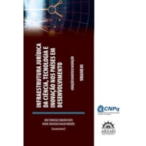 Infraestrutura jurídica da ciência, tecnologia e inovação nos países em desenvolvimento: anais do 3º Congresso Infraestrutura Jurídica da Ciência, Tecnologia e Inovação nos países em Desenvolvimento