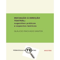 INICIAÇÃO À DIREÇÃO TEATRAL: SUGESTÕES PRÁTICAS E ASPECTOS TEÓRICOS