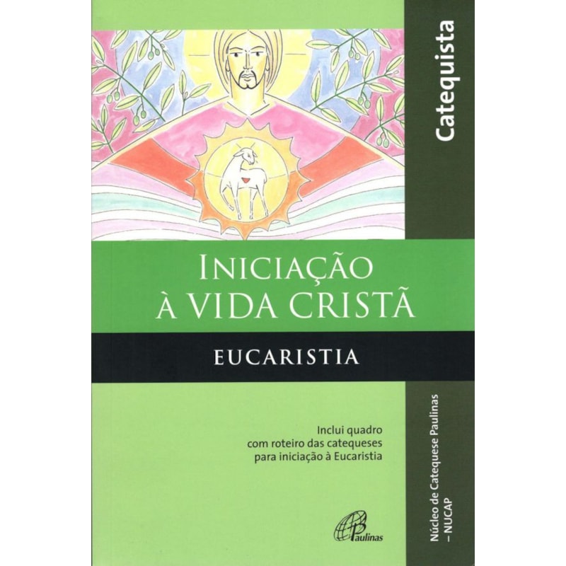 Iniciação à vida cristã - eucaristia - catequista: inclui quadro com roteiro das catequeses para iniciação à eucaristia