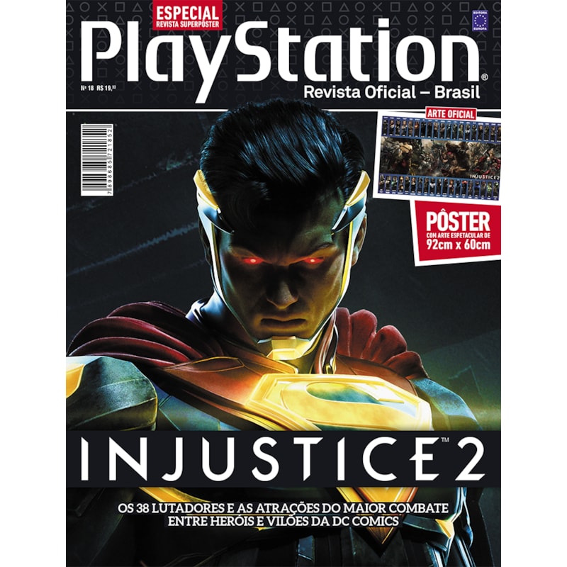 INJUSTICE 2 - SUPERPÔSTER PLAYSTATION
