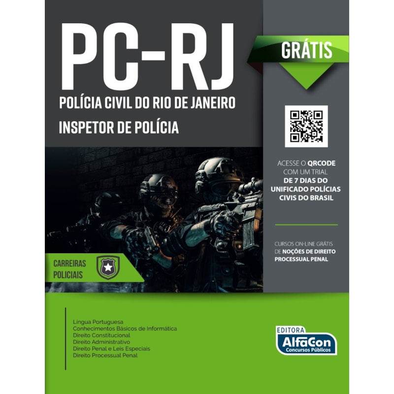 INSPETOR POLICIAL DE 6ª CLASSE - POLÍCIA CIVIL DO ESTADO DO RIO DE JANEIRO