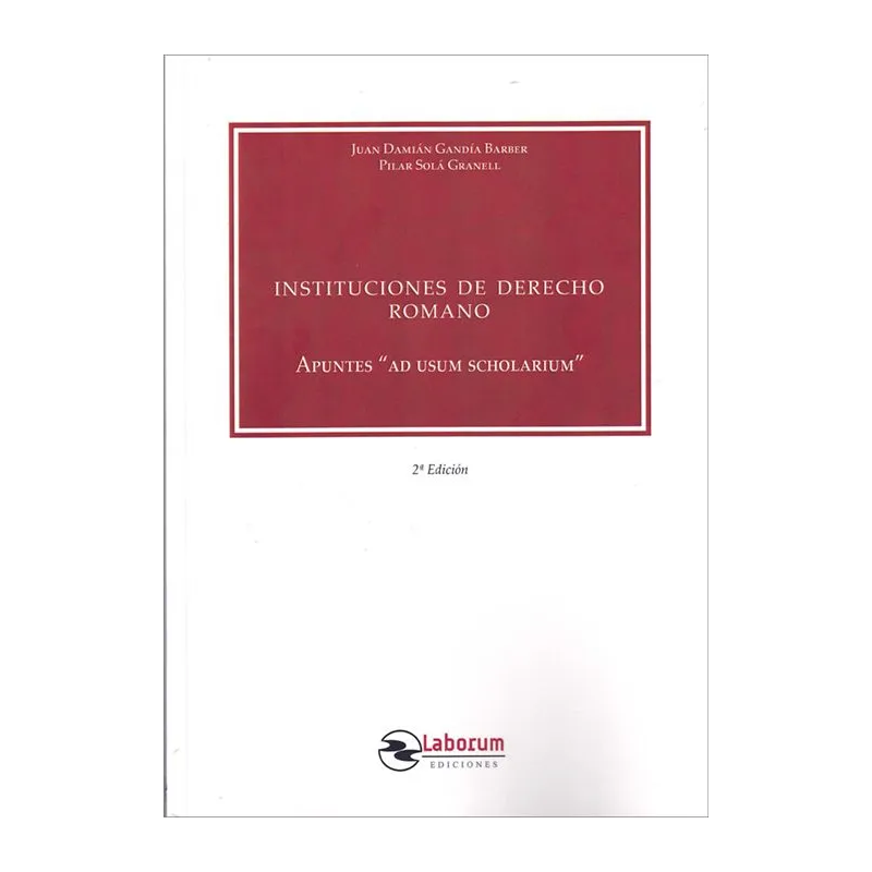 INSTITUCIONES DE DERECHO ROMANO