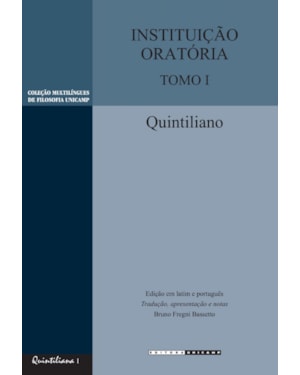 INSTITUIÇÃO ORATÓRIA - TOMO I