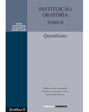 INSTITUIÇÃO ORATÓRIA - TOMO II