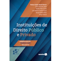 INSTITUIÇÕES DE DIREITO PÚBLICO E PRIVADO - 15ª EDIÇÃO DE 2017