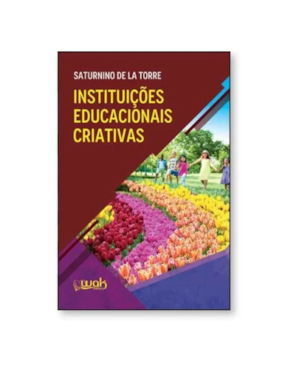 INSTITUICOES EDUCACIONAIS CRIATIVAS 1 ED 2025