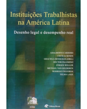 INSTITUICOES TRABALHISTAS NA AMERICA LATINA - 1