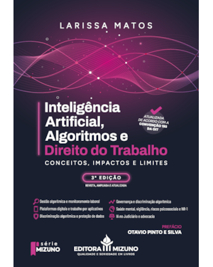 Inteligência artificial, algoritmos e direito do trabalho 3ª edição 2026