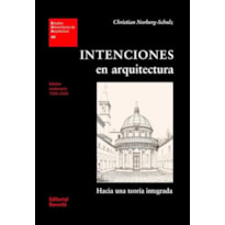 Intenciones en arquitectura: hacia Una teoría integrada