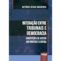 INTERAÇÃO ENTRE TRIBUNAIS E DEMOCRACIA - CONCEPÇÕES DE ACESSO AOS DIREITOS E À JUSTIÇA