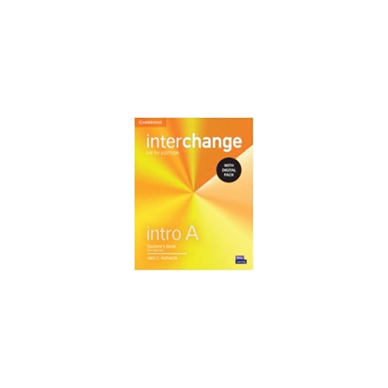 INTERCHANGE INTRO A SB WITH DIGITAL PACK - 5TH ED