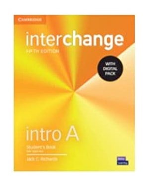 INTERCHANGE INTRO A SB WITH DIGITAL PACK - 5TH ED