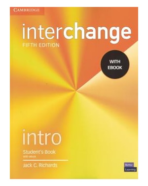 INTERCHANGE INTRO SB WITH  E-BOOK - 5TH ED