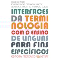 Interfaces da terminologia com o ensino de línguas para fins específicos