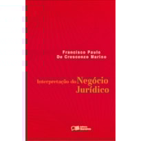 INTERPRETAÇÃO DO NEGÓCIO JURÍDICO - 1ª EDIÇÃO 2012