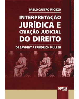 INTERPRETAÇÃO JURÍDICA E CRIAÇÃO JUDICIAL DO DIREITO - DE SAVIGNY A FRIEDRICH MÜLLER
